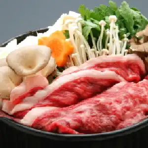 ２食付「上州牛すき焼き」